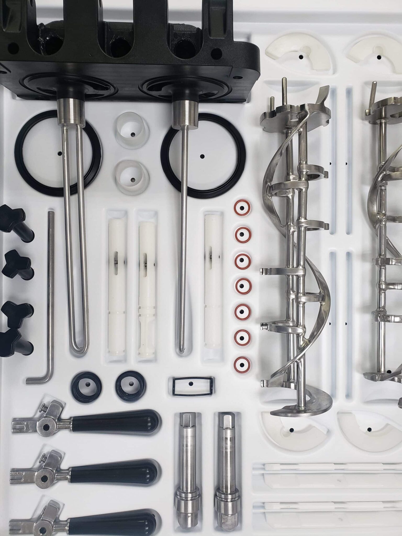 BANDEJA ACONDICIONADORA DE PEÇAS DO CILINDRO DE CONGELAMENTO