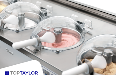 produção de sorvete